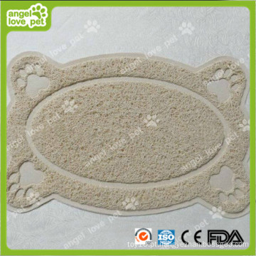 PVC Pet Litter Catcher Mat, produtos para animais de estimação, Pet Bed